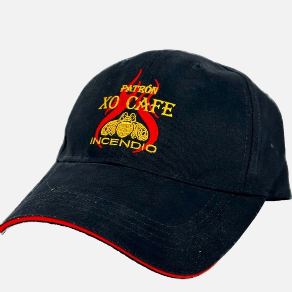 Petron XO Cafe Incendio Black Ball Cap Hat - BLACK RED YELLOW